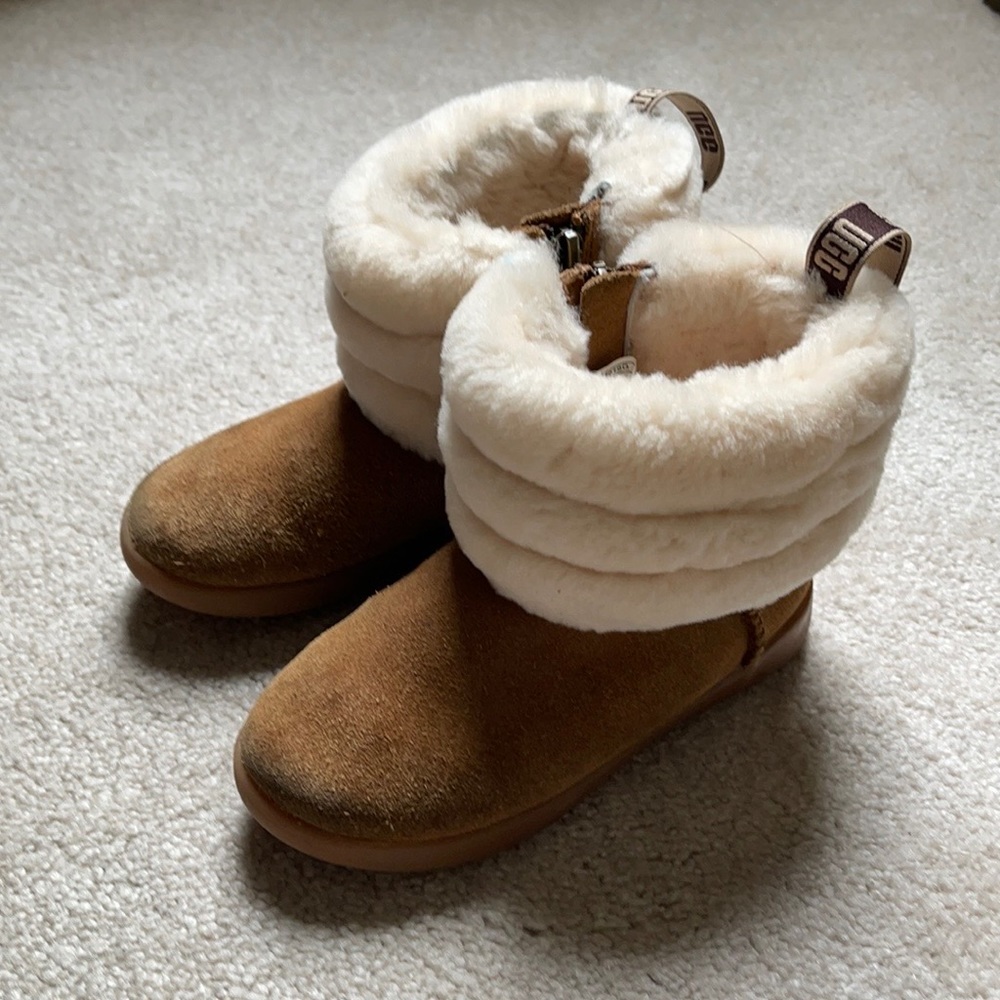 Ugg’s -Camel with Fur Lining
